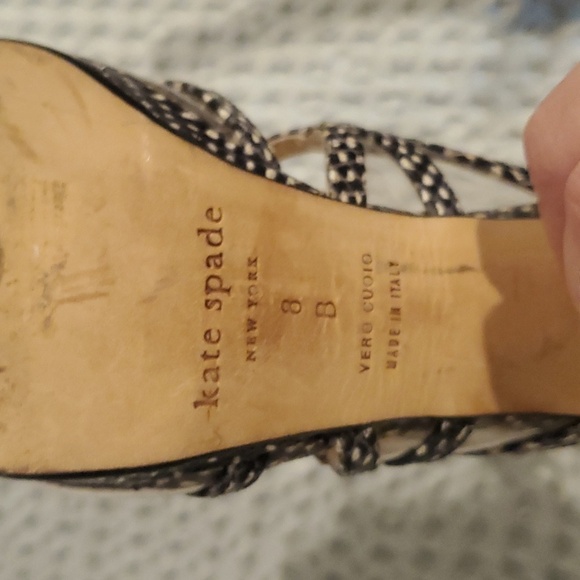 KATE SPADE NEW YORK Riley Mini Polka Dot Sandals 8 M (#6) - Picture 7 of 12